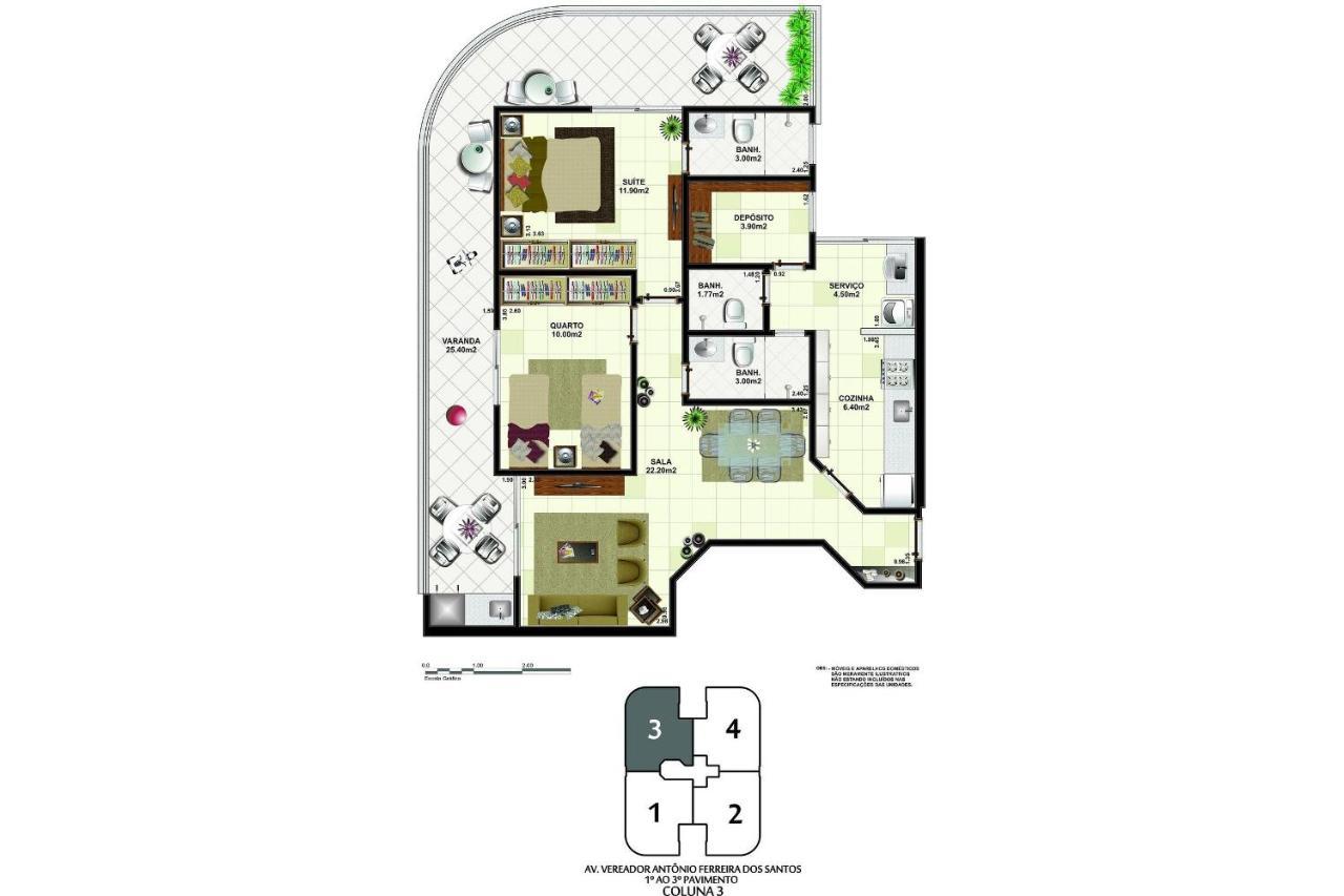 Apartamento Lindo Ap Completo Em Cabo Frío Exterior foto